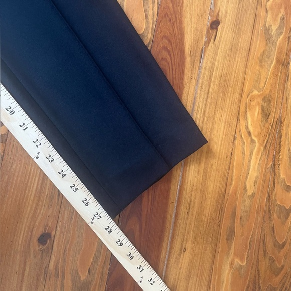 Rebecca Taylor Ottoman Notch Stretch Black High Waist Dress Pants Work Career 6 - Picture 15 of 16